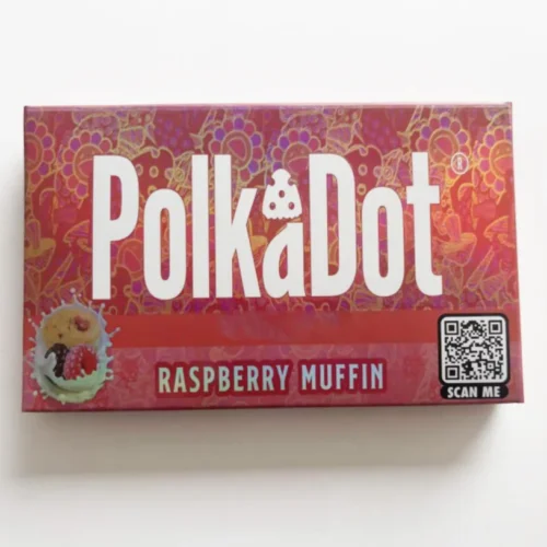 Polkadot Raspberry Muffin Chocolate Bar