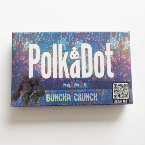 Polkadot Buncha Crunch Magic Mushroom Chocolate Bar