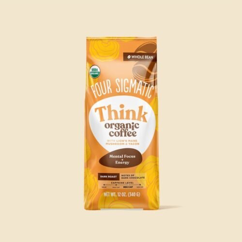 Four Sigmatic Organic Think Whole Bean Coffee Bag