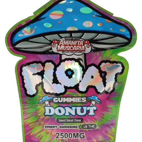 Donut Float Amanita Mushroom Gummies 2500mg