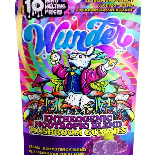 Grape Wunder Entheogenic Nootropic Blend Amanita Mushroom Gummies 7500mg