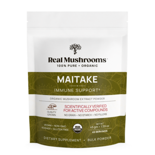 Organic Maitake Mushroom Powder – Bulk Extract