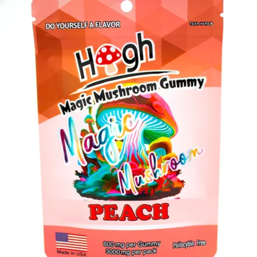 Peach High Magic Mushroom Gummies 3000mg