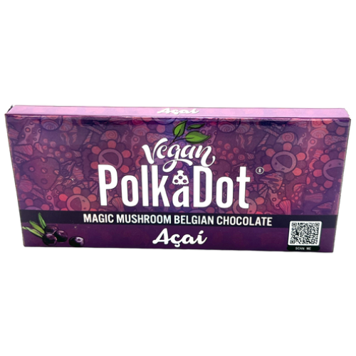 Polkadot Acai Mushroom Chocolate Bar