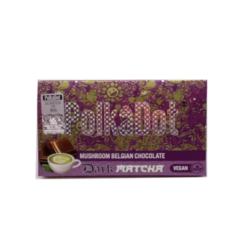 Polkadot Dark Matcha Chocolate Bar