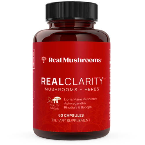 RealClarity – Lion’s Mane, Ashwagandha, Rhodiola and Bacopa