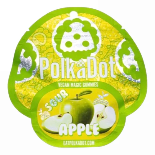 Sour Apple Polkadot Vegan Magic Gummies 4G