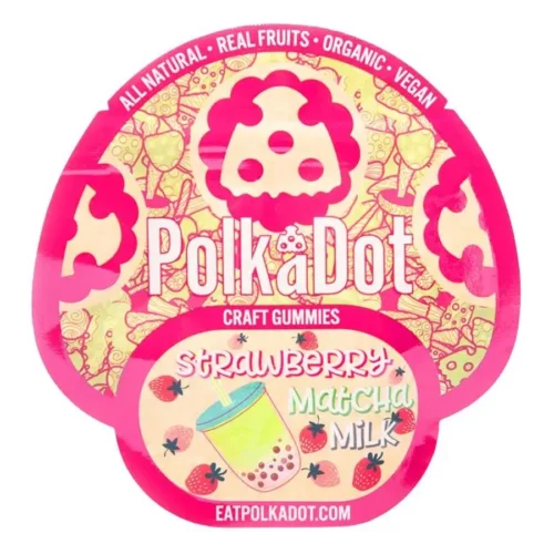 Strawberry Matcha Milk Polkadot Craft Gummies 4G