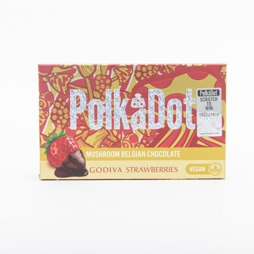 PolkaDot Godiva Strawberries Chocolate Bar