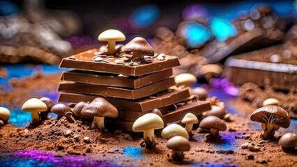 The History of Psychedelic Mushroom Chocolate: From Ancient Rituals to Modern Treats