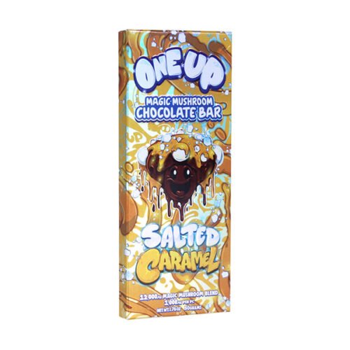 One Up Salted Caramel Mushroom Chocolate Bar | 12000mg