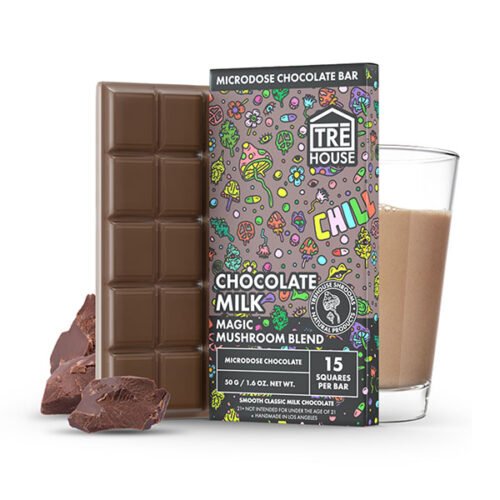 Tre House Chocolate Milk Mushroom Chocolate Bar | 15 Pieces